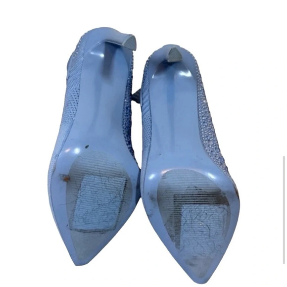 Steve Madden Majesty Blue High Heel Ankle Stilleto Boots - Picture 8 of 10